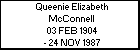Queenie Elizabeth McConnell