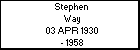 Stephen Way