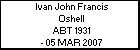 Ivan John Francis Oshell