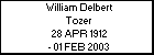 William Delbert Tozer