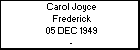 Carol Joyce Frederick