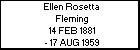 Ellen Rosetta Fleming