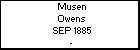 Musen Owens
