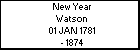 New Year Watson