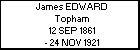 James EDWARD Topham