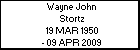 Wayne John Stortz