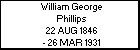 William George Phillips