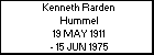Kenneth Rarden Hummel