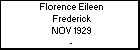 Florence Eileen Frederick