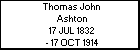 Thomas John Ashton