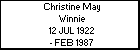 Christine May Winnie