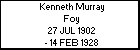 Kenneth Murray Foy