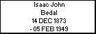 Isaac John Bedal