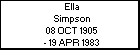 Ella Simpson