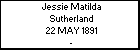 Jessie Matilda Sutherland