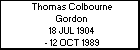 Thomas Colbourne Gordon