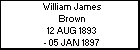 William James Brown