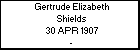 Gertrude Elizabeth Shields