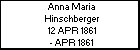 Anna Maria Hinschberger