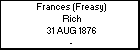 Frances (Freasy) Rich