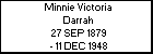Minnie Victoria Darrah