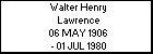 Walter Henry Lawrence