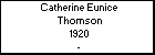 Catherine Eunice Thomson