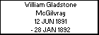 William Gladstone McGilvray