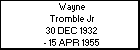 Wayne Tromble Jr