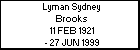Lyman Sydney Brooks