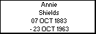 Annie Shields