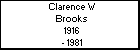 Clarence W Brooks