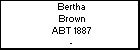 Bertha Brown