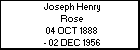 Joseph Henry Rose