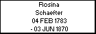 Rosina Schaefter