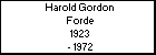 Harold Gordon Forde