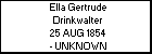 Ella Gertrude Drinkwalter