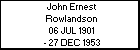 John Ernest Rowlandson
