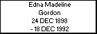 Edna Madeline Gordon