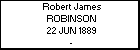 Robert James ROBINSON
