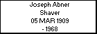 Joseph Abner Shaver