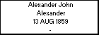 Alexander John Alexander