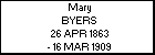 Mary BYERS