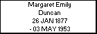 Margaret Emily Duncan