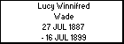 Lucy Winnifred Wade