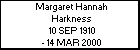 Margaret Hannah Harkness