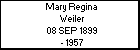 Mary Regina Weiler