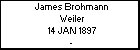 James Brohmann Weiler