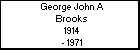 George John A Brooks