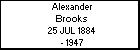 Alexander Brooks